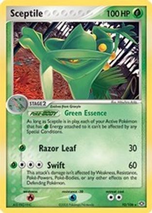 Sceptile - 10/106(EX Emerald)/106  - Rare