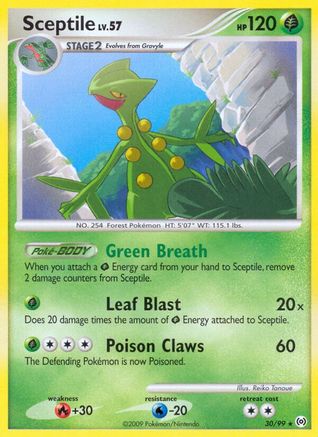 Sceptile (30) (30) 030  - Rare