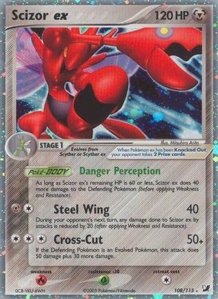 Scizor ex  - Holofoil - Ultra Rare