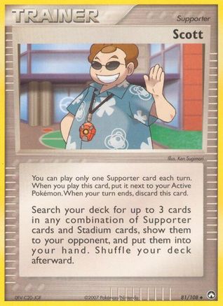 Scott (81/108) (Estampillé) [EX : Power Keepers] 