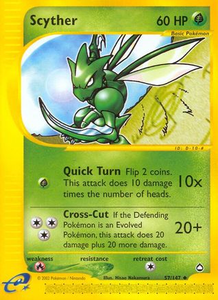 Scyther (57)  - Uncommon