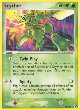 Scyther  - Reverse Holofoil - Uncommon