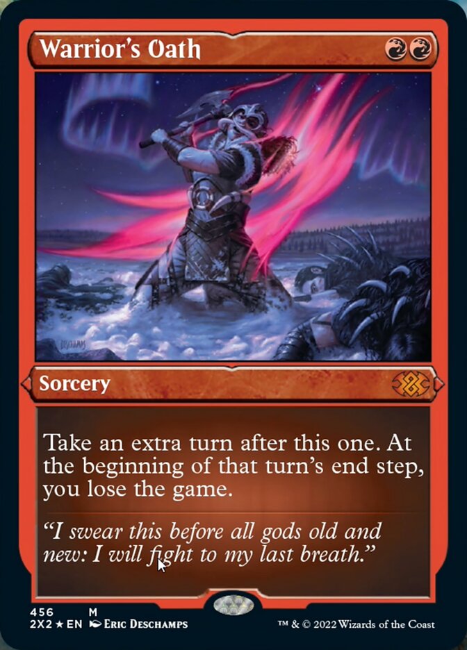 Serment du guerrier (Foil Etched) [Double Masters 2022] 
