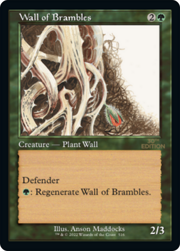 Mur de Brambles (Rétro) [Édition 30e anniversaire] 