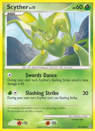 Scyther 049/100  - Uncommon