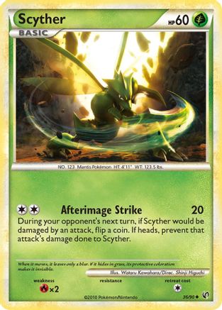 Scyther (36)  - Uncommon