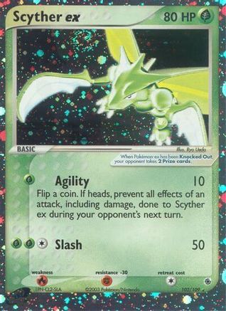 Scyther ex/109  - Holofoil - Ultra Rare