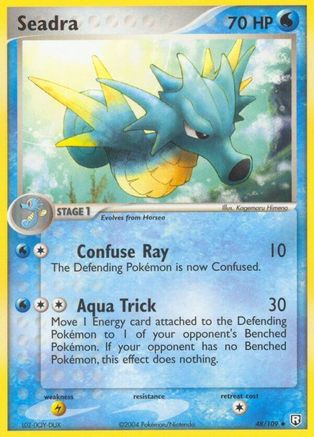 Seadra (48/109) (Estampillé) [EX : Team Rocket Returns] 