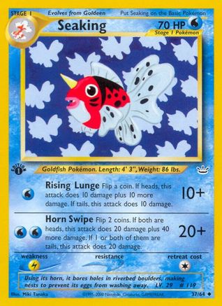 Seaking (37/64) [Néo Révélation 1ère édition] 
