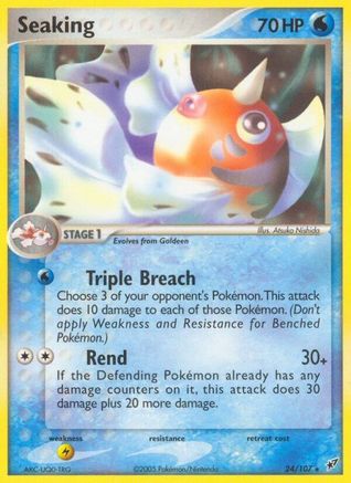Seaking  - Reverse Holofoil - Rare