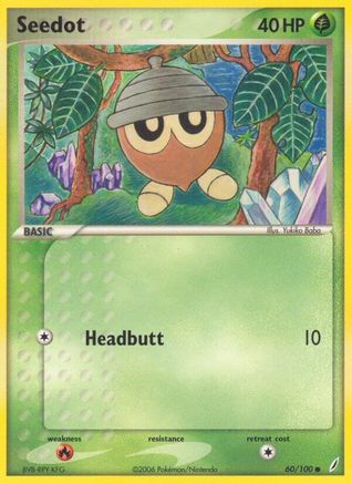 Seedot (60/100) [EX : Gardiens de cristal] 