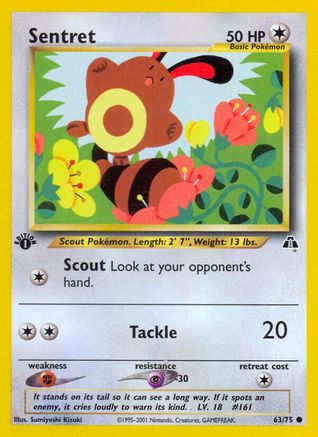 Sentret (63/75) [Neo Discovery 1ère édition] 