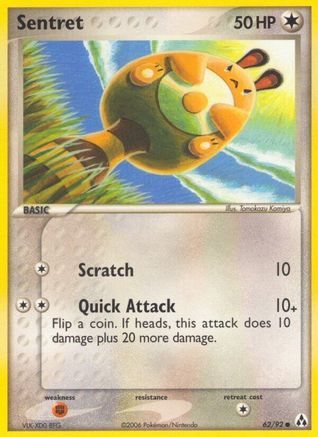 Sentret (62/92) (Estampillé) [EX : Legend Maker] 