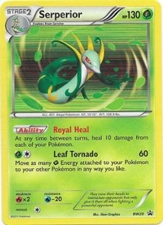 Serperior - BW20  - Holofoil - Promo