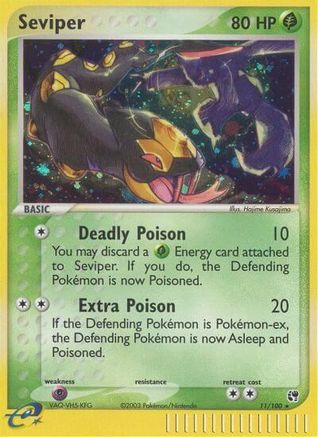 Seviper  - Holofoil - Holo Rare