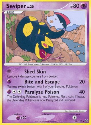 Seviper  - Uncommon