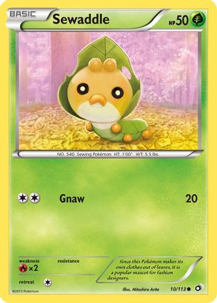 Sewaddle (10)  - Common