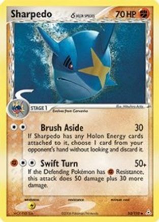 Sharpedo (Delta Species)  - Reverse Holofoil - Uncommon