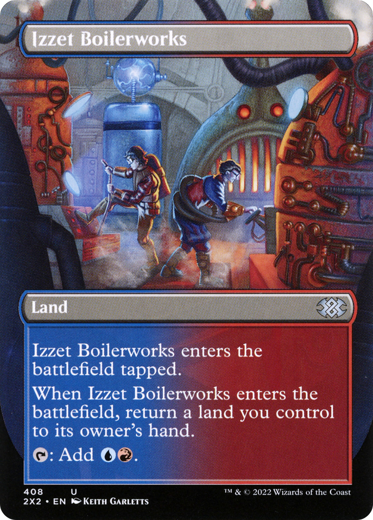 Chaudronnerie Izzet (Art alternatif sans frontières) [Double Masters 2022] 