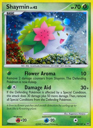 Shaymin (14)  - Holofoil - Holo Rare