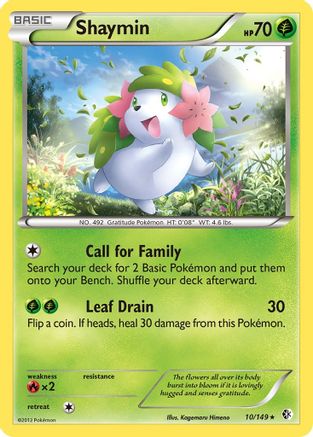Shaymin (10/149) [Noir et blanc : frontières franchies] 