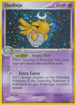 Shedinja  - Reverse Holofoil - Holo Rare