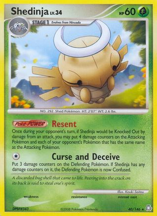 Shedinja  - Rare