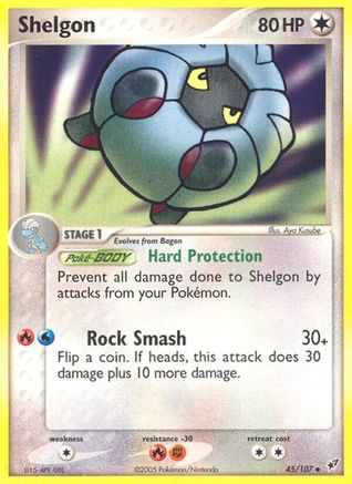 Shelgon  - Reverse Holofoil - Uncommon