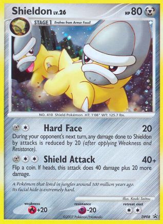 Shieldon - DP08  - Holofoil - Promo