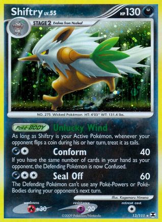 Shiftry  - Holofoil - Holo Rare