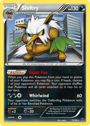 Shiftry  - Rare