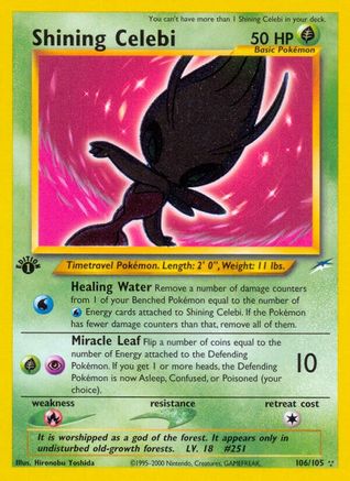 Shining Celebi  - Secret Rare