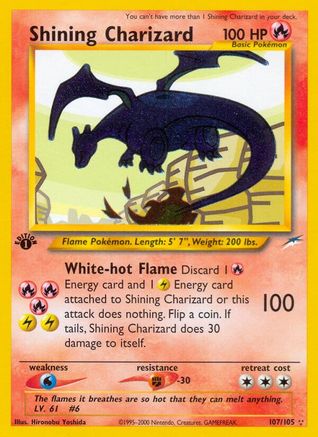 Shining Charizard  - Secret Rare