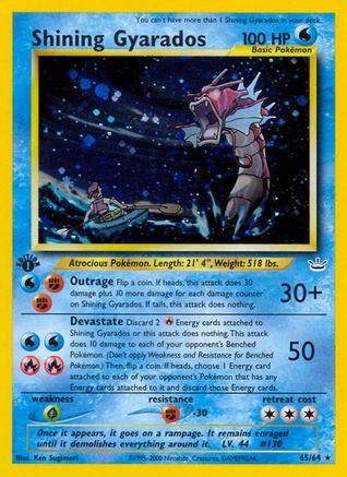 Shining Gyarados (65/64) [Neo Revelation 1ère édition] 