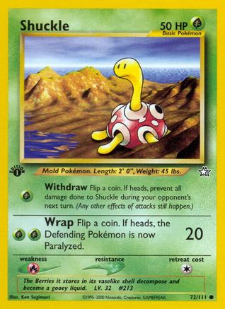 Shuckle (72/111) [Neo Genesis 1ère édition] 