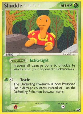 Shuckle  - Reverse Holofoil - Uncommon