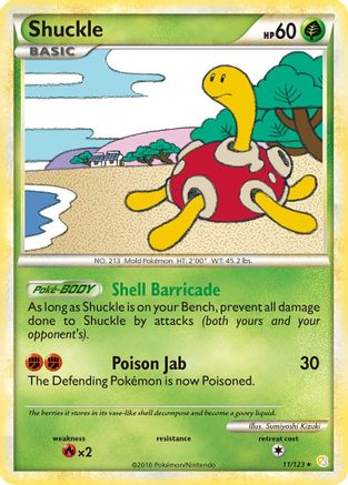 Shuckle  - Holofoil - Holo Rare