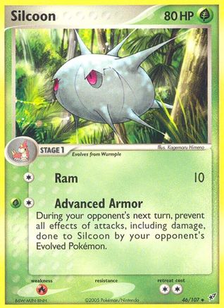 Silcoon  - Reverse Holofoil - Uncommon