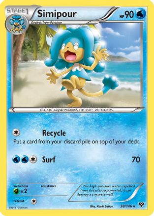 Simipour (38/146) [XY : Ensemble de base] 