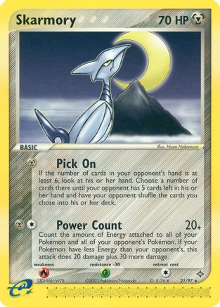 Skarmory 021  - Rare