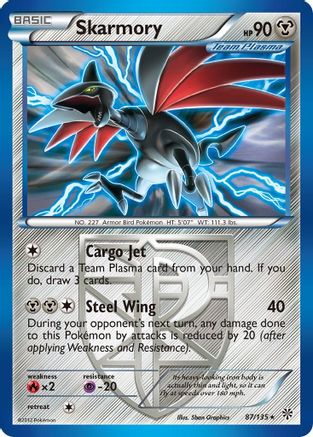 Skarmory (Team Plasma)  - Rare