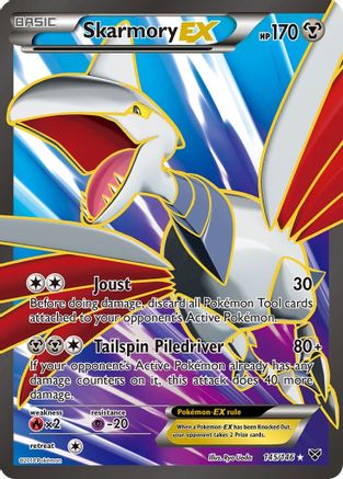 Skarmory EX (145 Full Art)  - Holofoil - Ultra Rare