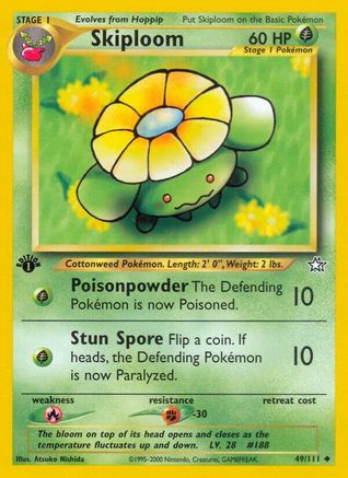 Skiploom 049  - 1st Edition - Uncommon