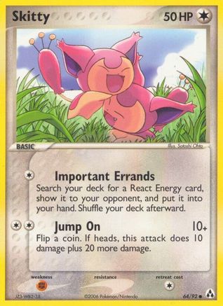 Skitty 064  - Reverse Holofoil - Common