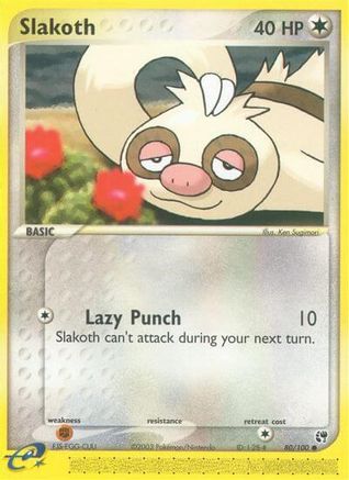 Slakoth 080/100  - Common