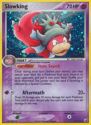 Slowking (14/115) (Estampillé) [EX : Forces invisibles] 
