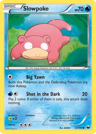 Slowpoke 023  - Common