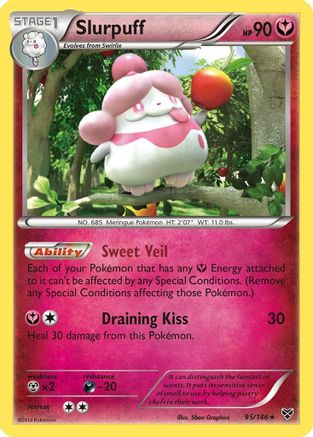 Slurpuff 095  - Holofoil - Holo Rare