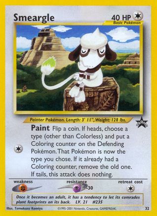 Smeargle 032  - Promo
