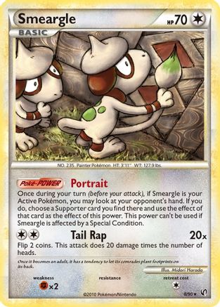 Smeargle 008  - Holofoil - Holo Rare